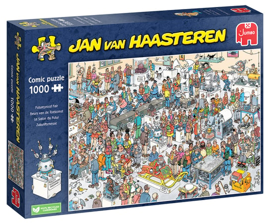 Jumbo, puzzle, Jan van Haasteren, Targi przyszłości, 1000 el. Jumbo