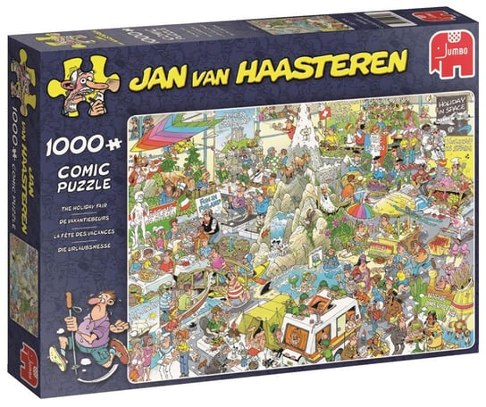 Jumbo, puzzle, Jan Van Haasteren, Targi turystyczne, 1000 el. Jumbo