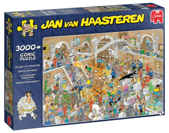 Jumbo, puzzle, Jan Van Haasteren, Wystawa ciekawostek, 3000 el. Jumbo