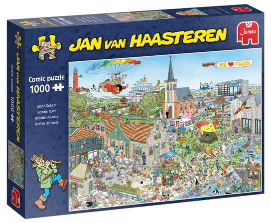 Jumbo, puzzle, Jan Van Haasteren, Zacisze na wyspie Texel, 1000 el. Jumbo