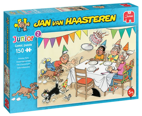 Jumbo, puzzle, junior, Jan van Haasteren, - przyjęcie urodzinowe, 150 el. Jumbo