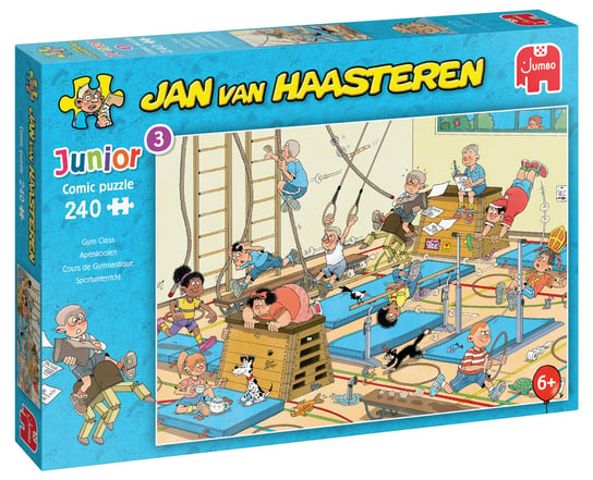 Jumbo, puzzle, junior, Jan van Haasteren, - sala gimnastyczna, 240 el. Jumbo