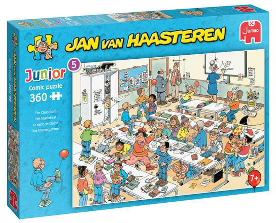 Jumbo, puzzle, junior, Jan van Haasteren, - sala lekcyjna, 360 el. Jumbo