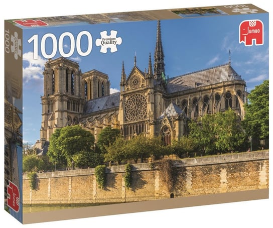 Jumbo, puzzle, Katedra Notre Dame - Paryż, 1000 el. Jumbo