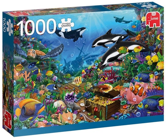 Jumbo, puzzle, Klejnoty na dnie oceanu, 1000 el. Jumbo