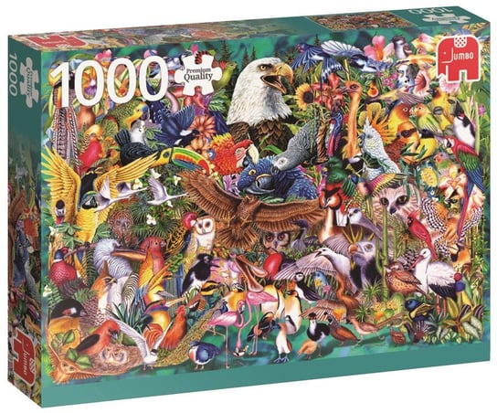 Jumbo, puzzle, Królestwo ptaków, 1000 el. Jumbo