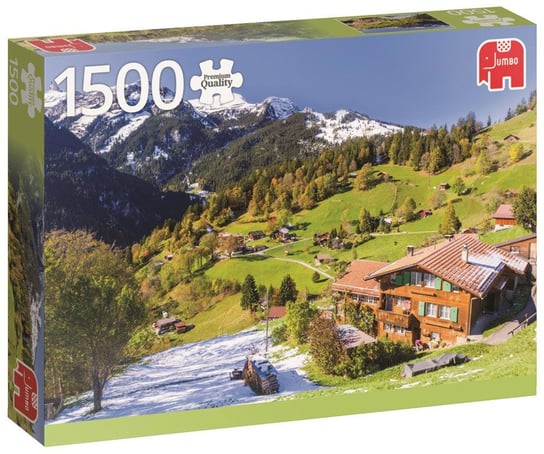 Jumbo, puzzle, Oberland Berneński - Szwajcaria, 1500 el. Jumbo