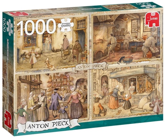 Jumbo, puzzle, Piekarze z XIX wieku, 1000 el. Jumbo