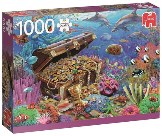 Jumbo, puzzle, Podwodny skarb, 1000 el. Jumbo