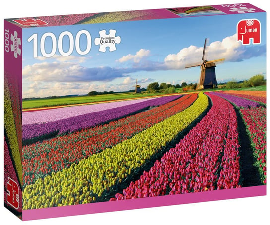 Jumbo, puzzle, Pole tulipanów, 1000 el. Jumbo