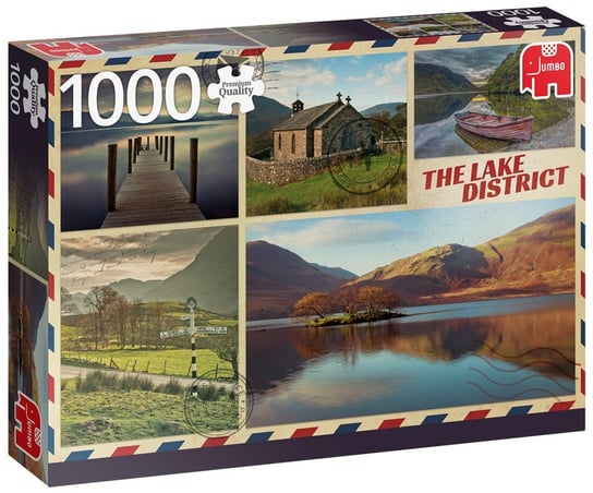 Jumbo, puzzle, Pozdrowienia z Lake District/Kumbria, 1000 el. Jumbo