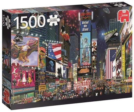 Jumbo, puzzle, Times Square - Nowy Jork, 1500 el. Jumbo