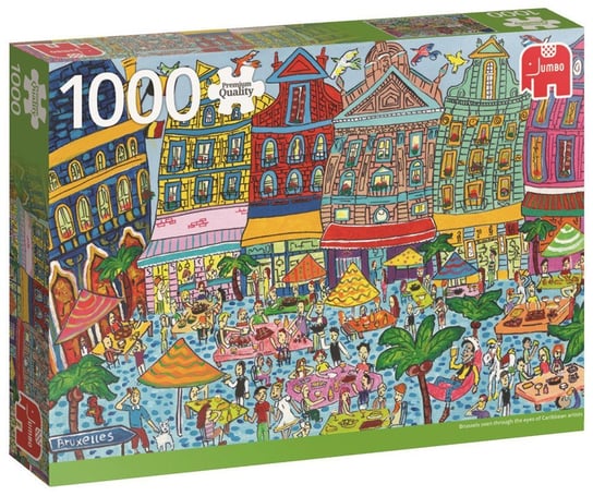 Jumbo, puzzle, Wielki Plac - Bruksela, 1000 el. Jumbo
