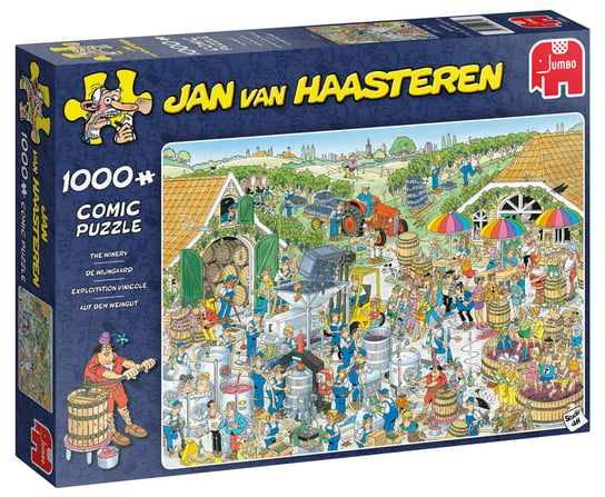 Jumbo, puzzle, Wytwórnia win, 1000 el. Jumbo