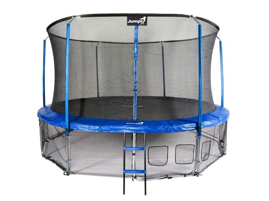 Jumpi, Trampolina ogrodowa z siatką wewnętrzną, 14 FT/435 cm Jumpi