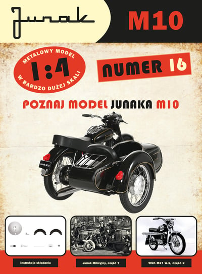 Junak M10 Zbuduj Swój Model Hachette Polska Sp. z o.o.