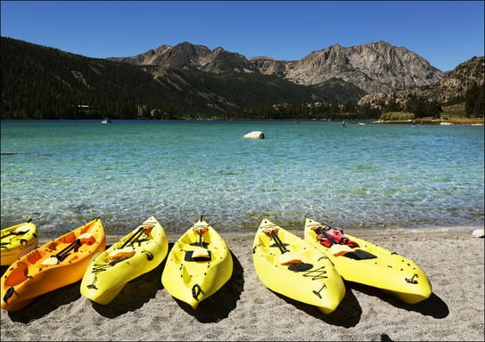 June Lake is a census-designated place in Mono County, California., Carol Highsmith - plakat 80x60 cm Galeria Plakatu