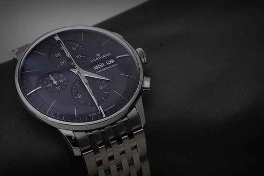 JUNGHANS MEISTER CHRONO 027/4528.44 - PIĘKNY, MĘSKI KLASYK Junghans