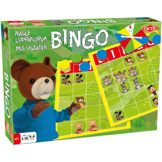 Junior Bingo Miś Uszatek, gra planszowa, Tactic Tactic