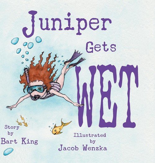 Juniper Gets Wet King Bart