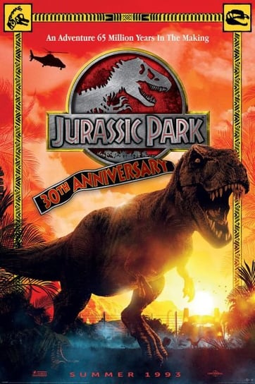 Jurassic Park 30th Anniversary - plakat Jurassic World