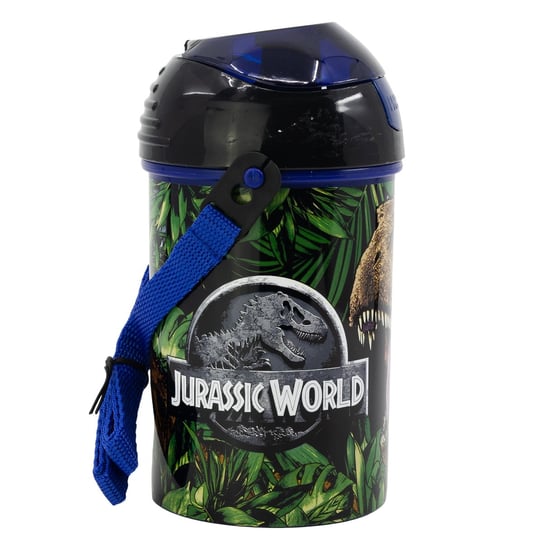 JURASSIC WORLD Bidon z paskiem 450 ml Butelka z ustnikiem Stor