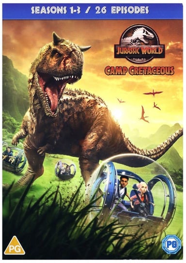 Jurassic World: Camp Cretaceous Seasons 1-3 Riba Dan, Lueras Lane, Mullen Michael