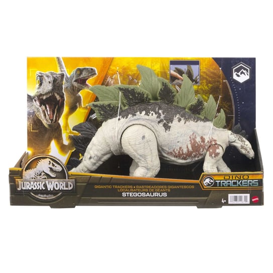 Jurassic World, dinozaur, Stegozaur, Gigantyczny tropiciel, HLP24 Mattel