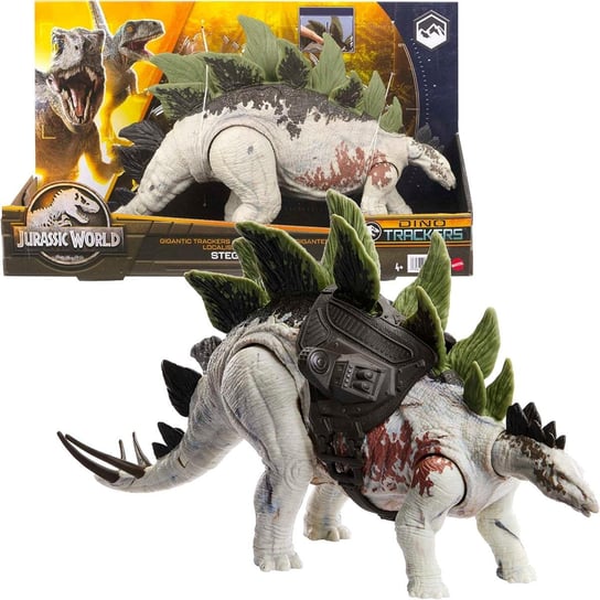 Jurassic World, dinozaur, Stegozaur, Gigantyczny tropiciel, HLP24 Mattel
