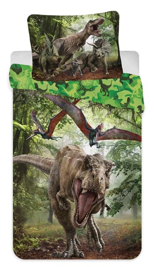 Jurassic World Dinozaury Dinozaur Pościel 140X200 Jerry Fabrics