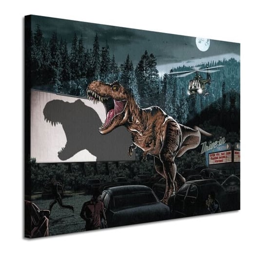 Jurassic World Dominion - obraz na płótnie Jurassic World
