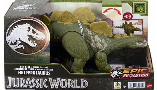 JURASSIC WORLD EPIC EVOLUTION DINOZAUR Hesperosaurus z dźwiękiem Jurassic World