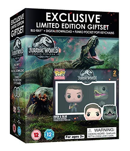 Jurassic World: Fallen Kingdom (Limited) Gift Set - 2 Funko Pocket POP! Exclusive Keychains (Jurassic World: Upadłe królestwo) Various Directors