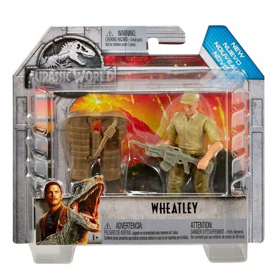Jurassic World, figurka Ken Wheatley z bronią, FMM00/FVN23 Mattel