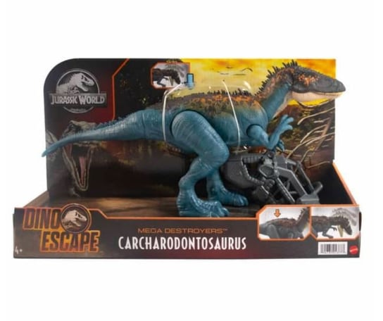 Jurassic World Karcharodontozaur Dinozaur Demolka Mattel