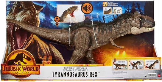 Jurassic World Tyrannosaurus Rex Mega Ryk 53Cm Mattel