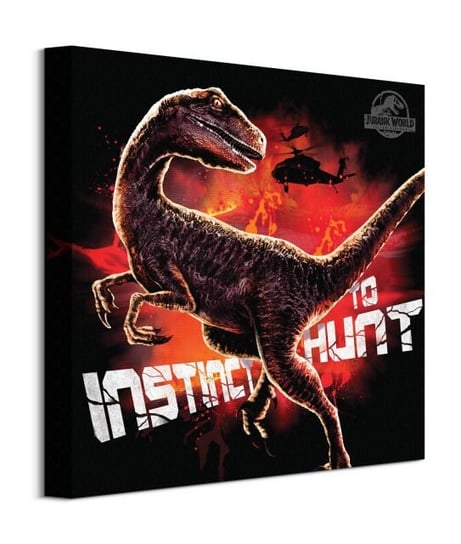 Jurassic World Upadłe królestwo Instinct To Hunt - obraz na płótnie Jurassic World