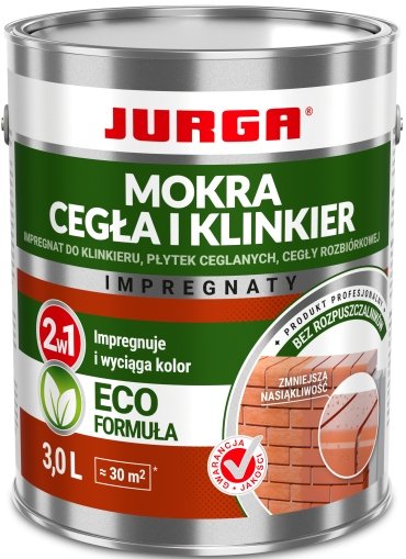 Jurga Impregnat Do Cegły Klinkieru Nowa Formuła 3L Inny producent