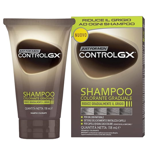 Just For Men szampon koloryzujący dla mężczyzn Control GX 118 ml Just For Men