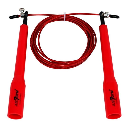 Just7Gym, Skakanka, Ultra Speed Rope Pro 3.0, czerwony, 300 cm Just7Gym