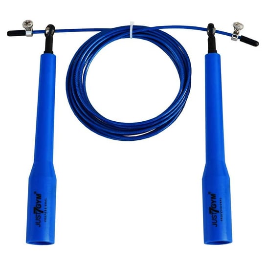 Just7Gym, Skakanka, Ultra Speed Rope Pro 3.0, niebieski, 300 cm Just7Gym