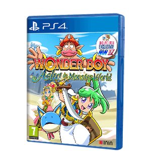 JustForGames Wonder BOY ASHA w Monster World, PS4 PlatinumGames