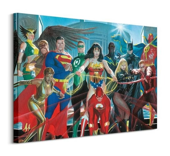 Justice League Characters - obraz na płótnie DC COMICS