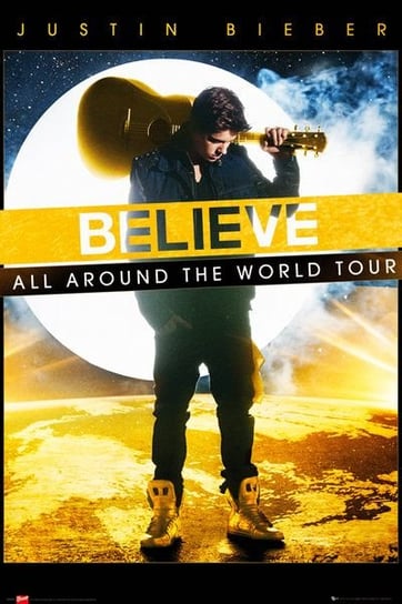 Justin Bieber World Tour - plakat 61x91,5 cm Justin Bieber