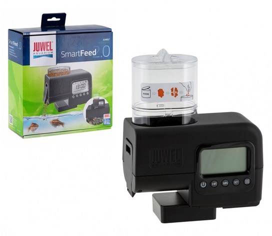 Mangiatoia Automatica Acquario - Distributore Cibo Pesci Da 200ml Con Timer