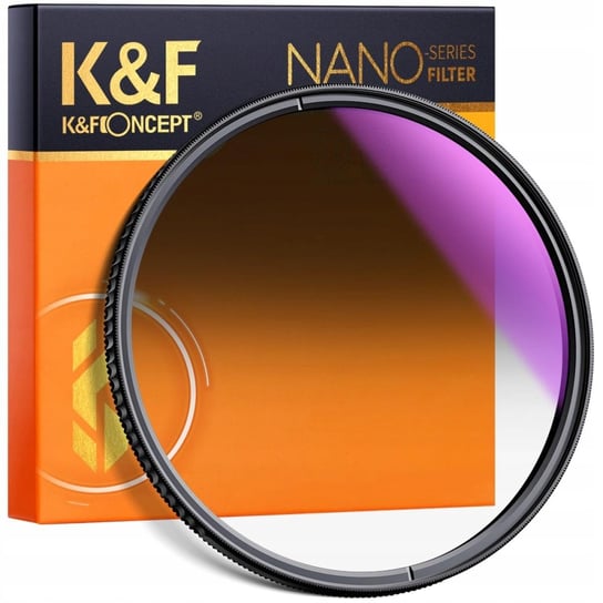 K&F FILTR POŁÓWKOWY szary NanoX GND8 Soft 72mm K&F Concept