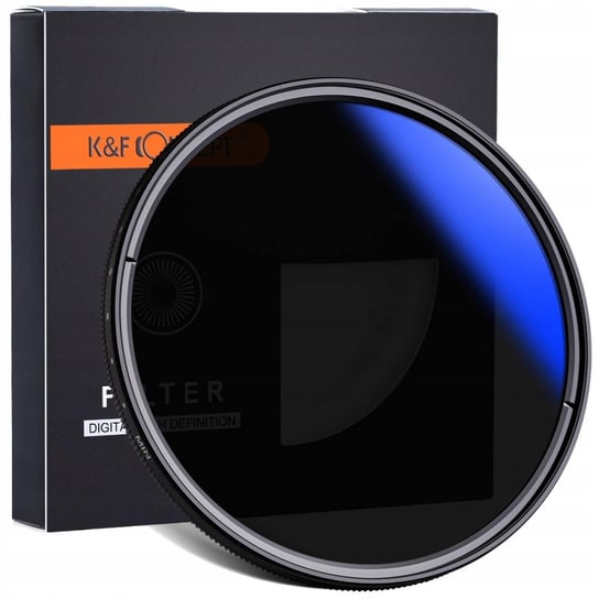 K&F markowy Filtr ND szary 58mm REGULOWANY ND2-400 FADER Blue MC K&F Concept