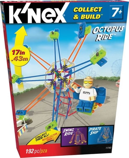 K'nex Collect&Build, Wesołe Miasteczko, klocki konstrukcyjne Karuzela Ośmiornica K'Nex