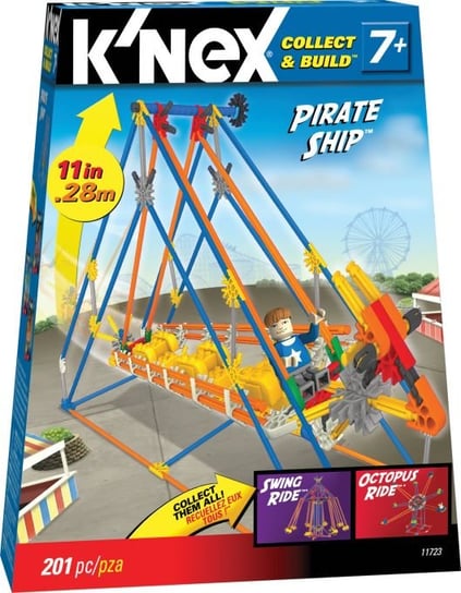 K'nex Collect&Build, Wesołe Miasteczko, klocki konstrukcyjne Statek piracki K'Nex