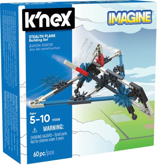 K'nex Imagine, klocki konstrukcyjne Samolot Stealth K'Nex